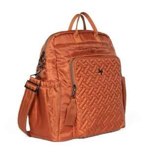 Lug Sonata Convertible Tote NWT Copper Brown